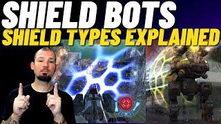 War Robots: Shield Bot Gameplay WR,  Each Shield Type Explained.