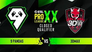 9 Pandas vs. 3DMAX - ESL Pro League Season 20 Europe - CQ