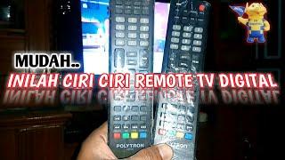 Ciri Ciri TV Sudah Digital - Cek Di Remote nya