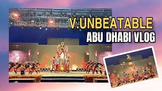 V Unbeatable | performance in Al wahada mall | Abu Dhabi vlog