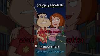 Quagmire Gets Beat, But Sexually | Family Guy Funny Moments s12e03