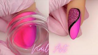 Uñas con pigmentos   Nail Art