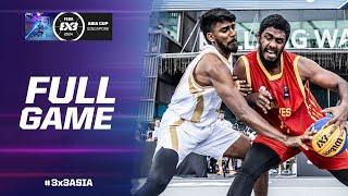 India  vs Maldives  | Men Full Game | FIBA 3x3 Asia Cup 2024 | 3x3 Basketball