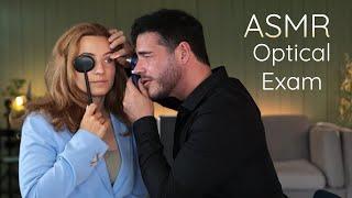 ASMR | Eye Exam | BEST Unintentional Real Person ASMR | Lens 1 or 2?/Cranial Nerve II @kewas_asmr