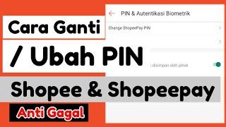 Cara Mengganti PIN Shopeepay ~ Ubah PIN Shopee Anti Gagal