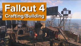Fallout 4 Crafting Gameplay - E3 2015 Bethesda Conference - Build your own settlement