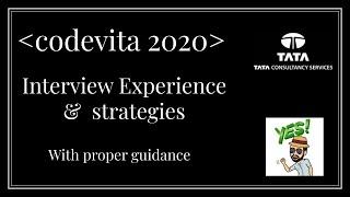 TCS interview 2021 | Interview experience , strategies and guidance