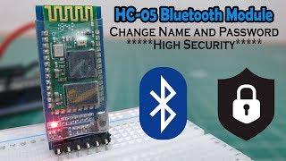 HC-05 Bluetooth Module | Change Name and Password | AT Commands