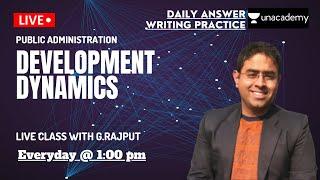 Development Dynamics | Answer Writing | UPSC | Public Administration