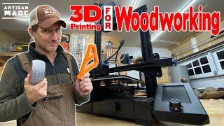 How To Use A 3D Printer In Your Workshop / 3D Printing Tools and Templates / Ender 3 V2 /Woodworking