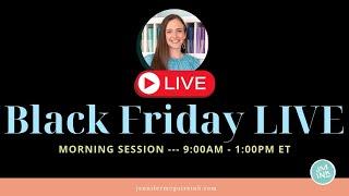 Crafty Black Friday LIVE - Morning Session [ 9amET - 1pmET ]