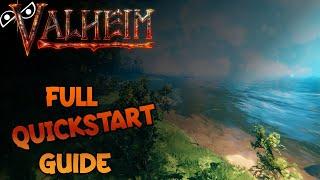 Valheim Full Quickstart Guide - Learn All The Beginner Tips