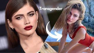 Beautiful First transgender model on sports illustrated