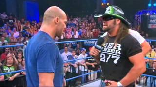 James Storm Challenges World Champion Kurt Angle