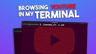 Can I Run Youtube Entirely From My Terminal?