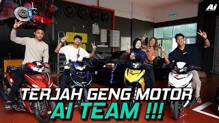 TERJAH GENG MOTOR AI TEAM !!! LAWAN EKSOZ BISING SATU OFFICE...