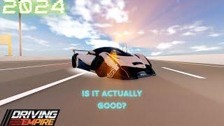 Car Review!! 2024 Devel Sixteen in Driving Empire! | Roblox Driving Empire