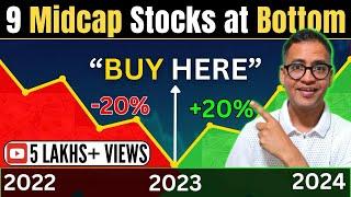 Huge Correction in 9 mid cap stocks | Best Stocks for 2024 | Rahul Jain#rahuljainfinance #rahuljain