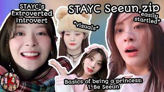 STAYC Seeun.zip (STAYC'S Princess, Extroverted Introvert) (Cute & Funny Moments) #STAYC #스테이씨 #ステイシー