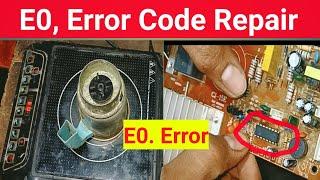 induction cooker e0 error solution | e0 error induction cooktop repair  | induction repairing