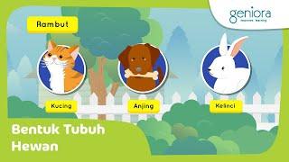 Bentuk Tubuh Hewan | Bentuk dan Fungsi Bagian Tubuh Hewan | IPA | Kelas 4 SD | SayaBisa