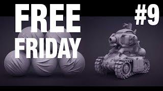 BEST ZBRUSH SITE FOR FREE STUFF -FREE FRIDAY -
