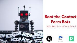Silence the spam on your Next.js Contact form with reCaptcha