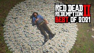 TOP 1000 FUNNIEST MOMENTS in Red Dead Redemption 2 (Best of 2021)