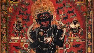 A Powerful Painting of Mahakala