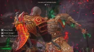 God of War Ragnarok Valhalla Blades of Chaos Strong Build Týr