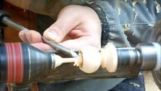 Woodturning a Tippe top