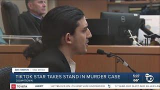 TikTok star takes stand in murder case