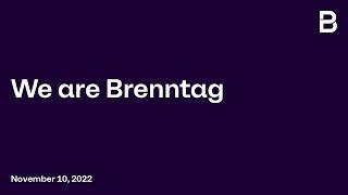 We are Brenntag