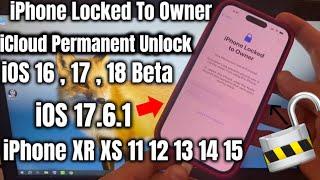 How to Unlock iPhone Locked To Owner iCloud Bypass iOS 17 6 1