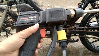 Cordless portable pressure washer testing And review