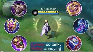 EUDORA TANKY SUPPORT BUILD IS A MUST TRY |  Most Annoying Build Is Here | Mlbb