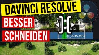 Davinci Resolve Anleitung: Edit Fenster - Clips schneiden, einfügen, verschieben für Beginner 17.3