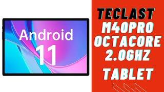 2021 TECLAST M40Pro Tablet Octa-Core 2.0GHz 6GB RAM + 128GB ROM REVIEW