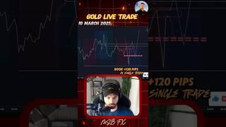 GOLD Live Trade – 10 March 2025 – 120 PIPS TP HIT! 