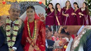 MUKTA WEDS HITMAN  | Emotional | Vlog | Supriya Gurung