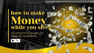 How to Make Money While You Sleep (THE RIGHT WAY)