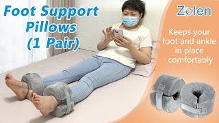 Foot Elevation Pillows Ankle Heel Elevator Wedge Foot Support Pillow Medical Ankle Cushion