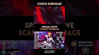 Ichigo Kurosaki 7th Anniversary Scarlet Barrage