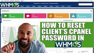 HOW TO RESET YOUR CLIENT'S CPANEL PASSWORD FROM WHMCS? [STEP BY STEP]️