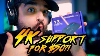 4K SUPPORT ON A BUDGET - FIFINE AmpliGame V3 Capture Card