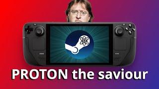 Proton is the only hope for Steam Deck and desktop Linux