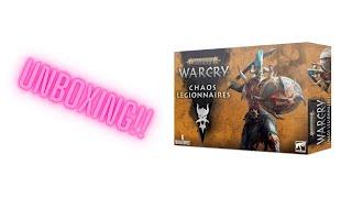 Age of Warhammer: Warcry - Chaos Legionnaires Unboxing!!