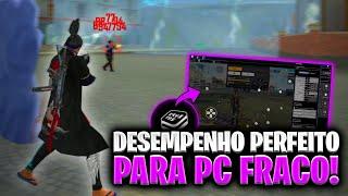 O MELHOR EMULADOR PARA PC FRACO E4VX 4.240.20.1016SENSI , CONFIG , BUG FPS , BUG F11 , NÃO CRASHA