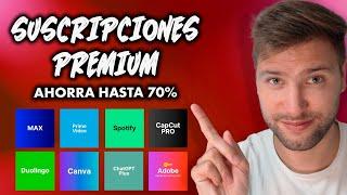 ¿Pagas Demasiado en Suscripciones? Ahorra Hasta un 70% en Spotify, Max, Prime Video, CapCut y MÁS