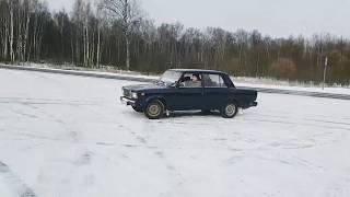 Жесткий дрифт ВАЗ 2107 сток drift